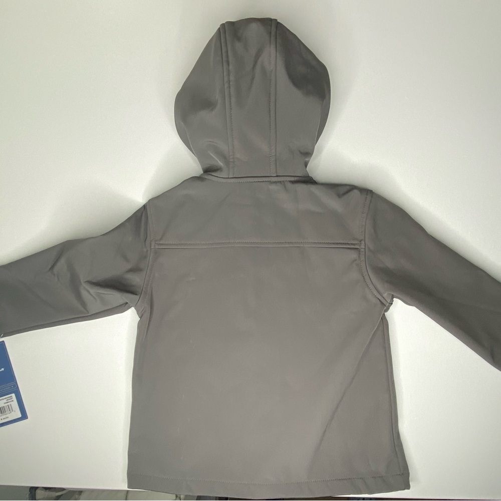Weather Club Hooded Jacket Grey Charcoal kids Boys Size 5/6 Medium